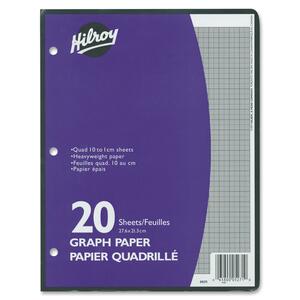 One-Sided Metric Quad Ruled Filler Paper - Click Image to Close