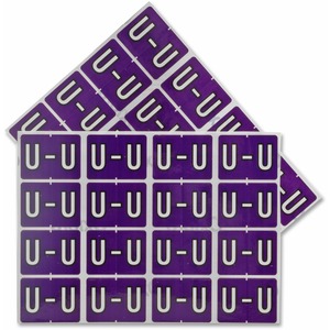 Y Purple Coded Label - Click Image to Close