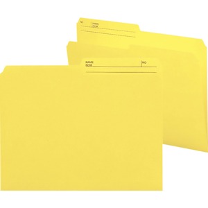 Colored Top Tab File Folder