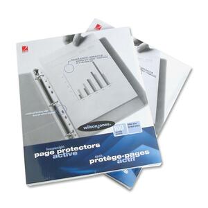 Heavyweight Multi Punched Page Protector 100Pack