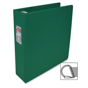 Dubblock D Ring 2" Green Binder with Pocket - Click Image to Close