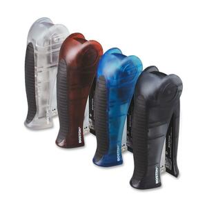 X-Acto Squeeze Stand-up Stapler - Desktop Stapler - 12 Sheets Capacity - Assorted