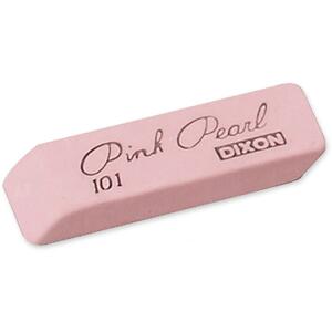 Large Pink Pearl Eraser