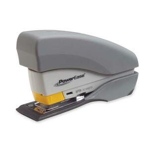 Swingline Compact Power Ease Half-Strip Stapler - Desktop Stapler - 20 Sheets Capacity - 105 Staple Capacity - 1/2" Staple Size - Charcoal