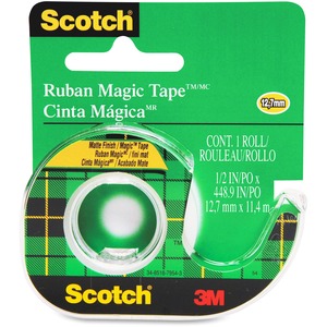 Scotch Magic Transparent Tape w/Handheld Dispenser Pack - Click Image to Close