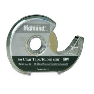 Highland Crystal Clear Transparent Tape
