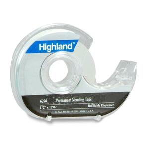 Highland Permanent Invisible Tape with Dispenser - Click Image to Close