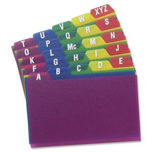 Poly Filing Index Card - Click Image to Close