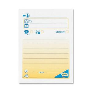Post-it Bilingual Telephone Message Pad - Click Image to Close