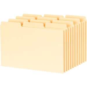 Blank Index Card File Guide