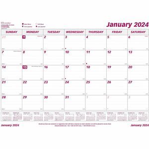 Monthly Desk Calendar Refill - Click Image to Close