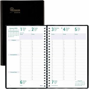 Five Days English Appointment Planner