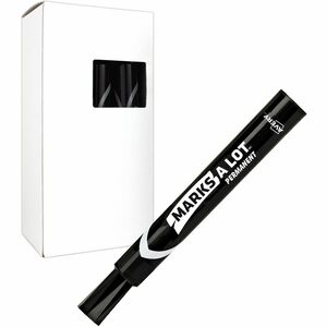 Marks-A-Lot Large Chisel Tip Permanent Marker - Click Image to Close