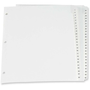 Preprinted Laminated Tab Index Divider