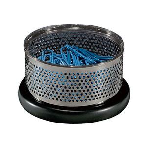 Black. Gunmetal. Paper Clip Holder