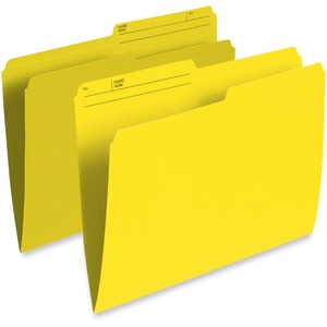 Single Top Vertical Colored File Folder - Click Image to Close