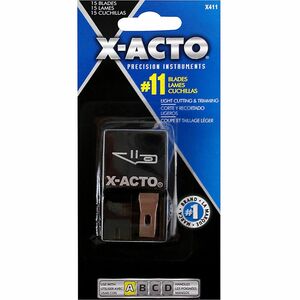 X-ACTO No. 11 Fine Point Blades Dispenser - Click Image to Close