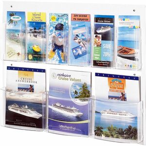 9 Compartment Magazine/Pamphlet Display - Click Image to Close