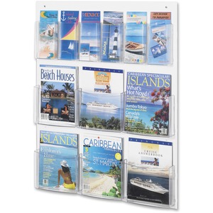 6 Magazine and 6 Pamphlet Clear 2C Display - Click Image to Close