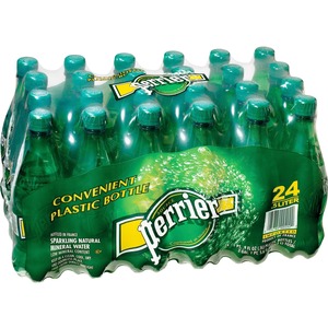 Nestle Perrier Mineral Water - 0.5 L - 24 / Carton - Green