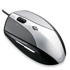 Verbatim Desktop Laser Mouse - Laser - USB - 5 x Button - Silver