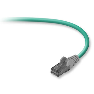 Belkin FastCAT Cat. 6 Crossover Cable - RJ-45 Male - RJ-45 Male - 9.84ft - Green