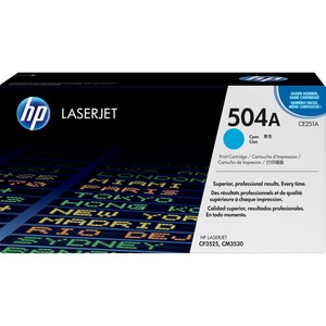 504A (CE251A) Toner Cartridge - Click Image to Close