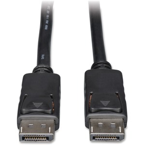 Tripp Lite by Eaton DisplayPort Cable with Latching Connectors 4K 60 Hz (M/M) Black 6 ft. (1.83 m)