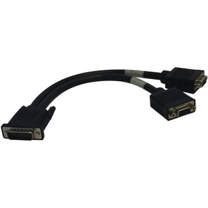 Tripp Lite by Eaton 1ft Digital Media Systems Splitter Cable DMS-59 to 2x VGA-F 1' - (M to 2xF) 1-ft