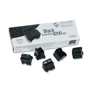 Xerox ColorStix 8200 Solid Black Ink Sticks - Solid Ink - 7000 Page - Black - 1