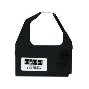 DEC Black Cartridge - Dot Matrix - 2000000 Character - Black - 1 Box