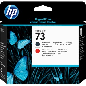 HP 73 (CD949A) Original Ink Cartridge - Single Pack - Inkjet - Matte Black, Red - 1 Each