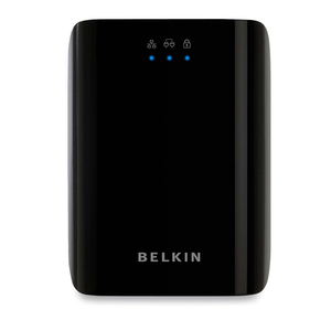 Belkin 200 Mbps PowerLine Network Adapter - 1 x Network, 1 x Powerline - 200Mbps