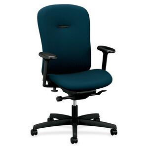 HON Mirus Mid back Task Chair - 28" x 30.5" x 44" - Polyester Seat