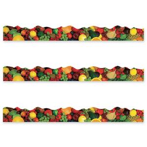 Trend Discovery Fruit Mix Themed Trimmer - 12 Panel - 2.25" x 39"
