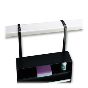 Buddy Standard Stationery Rack - 3.25" x 11.37" x 21" - Black
