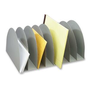 Buddy Sunset Eight-Pocket Vertical Separator - 7.5" x 15.75" x 10.87" - 8 Pocket(s) - Metal - Black