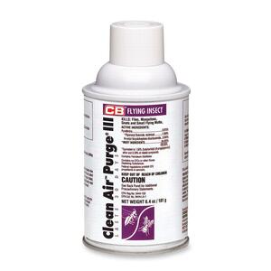 Waterbury Clean Air Purge III Insecticide Refill for Timemist Dispenser - Aerosol - 64 oz - Outdoor - 30 Day