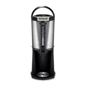 Hormel Thermal Gravity Dispenser - Hot/Cold - 2.5L - Stainless Steel - Black