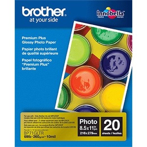 Brother Innobella Photo Paper - Letter - 8 1/2" x 11" - Glossy