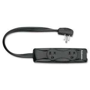 Fellowes Travel Surge Protector - 4 Outlets - 4 x AC Power - 350 J