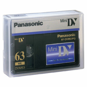 Panasonic AY_DVM63PQ MiniDV Cassette