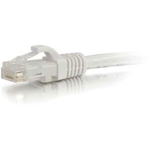 C2G-75ft Cat6 Snagless Unshielded (UTP) Network Patch Cable - White