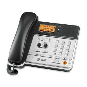 AT&T TL76108 Cordless Phone - 2 x Phone Line(s) - 1 x Headset