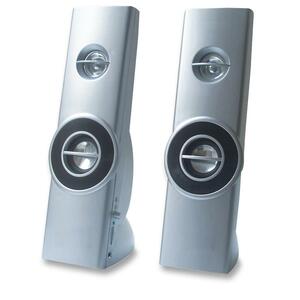 Exponent Microport 2.0 Speaker System - 10 W RMS - Gray (Price Per Set) 53109