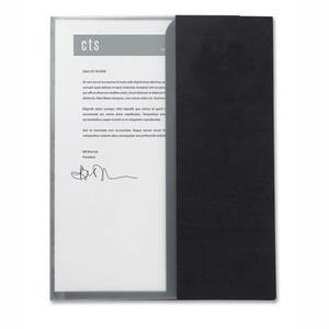 GBC Distinct Image Portfolio - 8.5" x 11" - Letter - 4 / Pack - Black