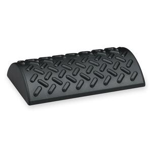 Fixed Angle Black Foot Rest