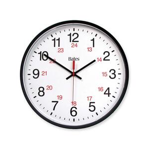 Commercial 12/24 Hour Electric Wall Clock