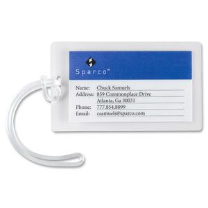 Sparco Ultra Laminating Luggage Pouch - 2.5" Width x 4.12" Length x 10mil - 100 / Box - Clear