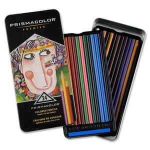 Prismacolor Thick Core Colored Pencil - Assorted Lead - 24 / Dozen
